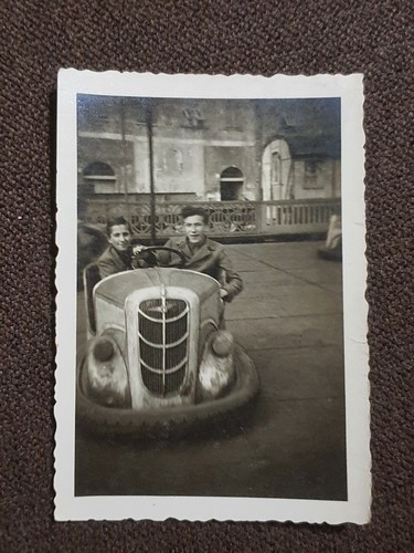 Foto epoca autoscontro auto - d'epoca,