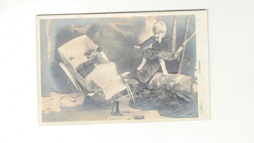 Cartolina 1908 rara ragazza - , in