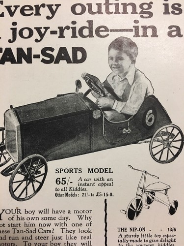 Vintage 1926 pedaliera - pedaliera, auto